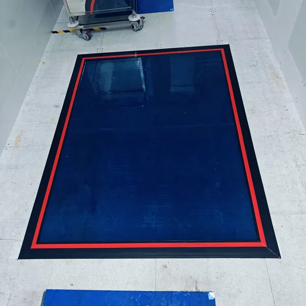 Washable PU Sticky Floor Mat, Wheels Cleaner