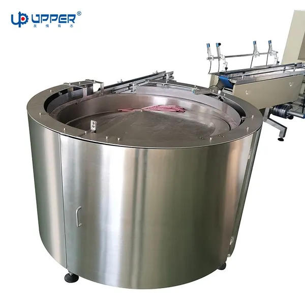 Toothbrush Large Pen Corn Stick Pack Turntable Automatic Feeder Upper Meat Slices Pancake Cookies Rotary Table Packing Machine photo-2