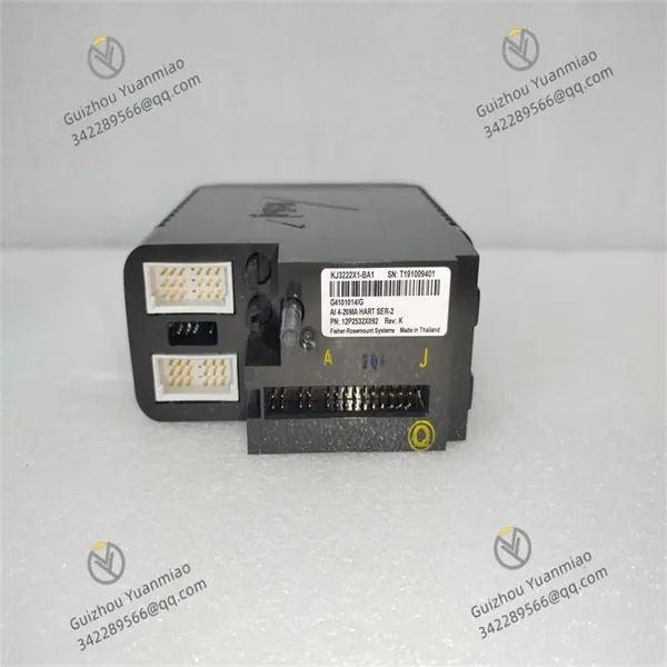 Emerson VE4033S2B1 Redundant Analog Input Card photo-2