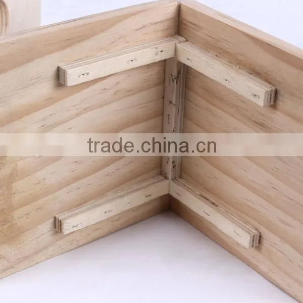 Small New Unfinished Decorative Wooden Craft Bird House for Wholesale photo-5