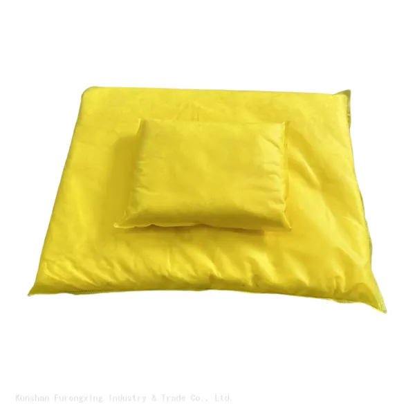 Hazmat Chemical Absorbent Pillow For Spill Control Unknown Liquid Meltblown Non-woven Fabric Block photo-3