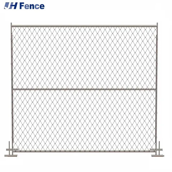Free Standing Galvanized Outdoor Event Construction Chain Link Temporary Fencing for America Temporary Chain Link Fence photo-2