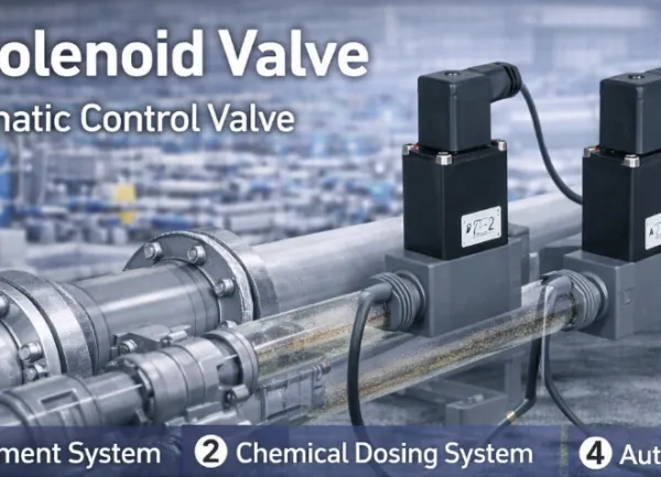 PVC Solenoid Valve 2/2 Way | Industrial Automatic Control Valve /Electric Solenoid Valve for Water Treatment System