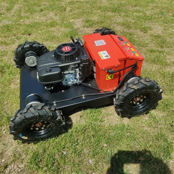 Single-cylinder Four-stroke Speed of Travel 6km/h Remote Controlled Slope Mower photo-6
