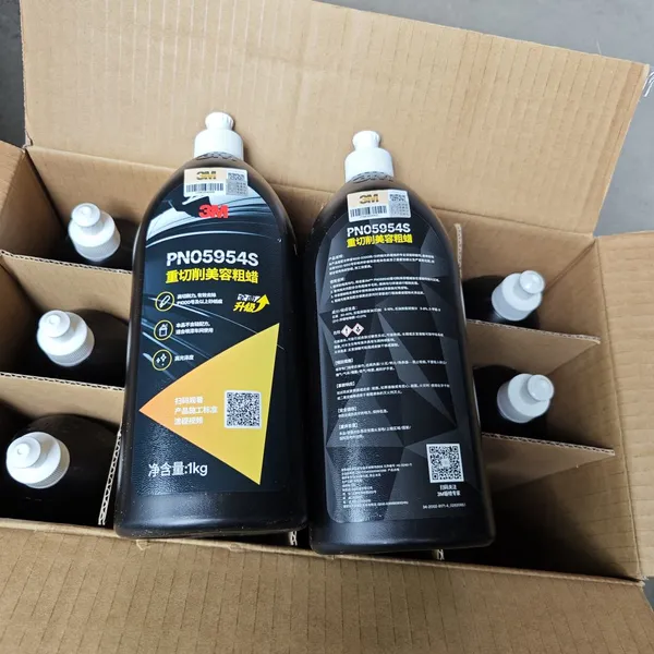 3M 05954 Super Duty Rubbing Compound Liquid Polishing Wax Car Eco-friendly White Coating Polishing Wax