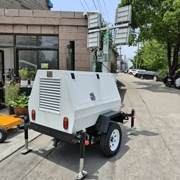 Mobile Light Tower | Portable Construction Lighting Tower photo-2