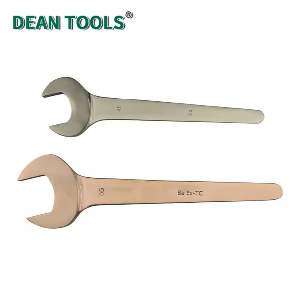 Non-Sparking Single Open End Wrench,Spark-free Safety Spanner,Aluminum Bronze,Explosion Proof Open End Wrench photo-2