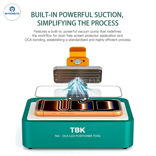 TBK 763 OCA Lamination Vacuum Positioning Machine for LCD & Curved Screen Repair