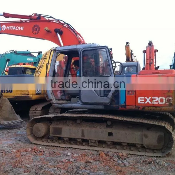 Strong Power Used Good Condition Excavator Ex200-2 for Cheap Sale in Shanghai photo-2