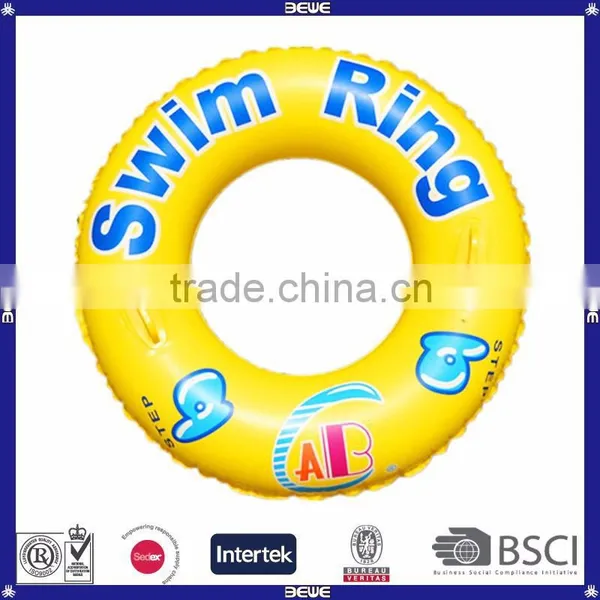 2015 Cheap Price Custom Logo Inflatable Swimming Ring