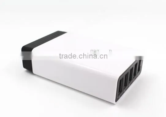 Portable 5 Ports Universal Desktop Usb Travel Charger Wall Charger photo-5