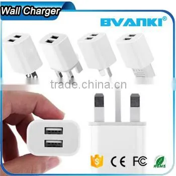 2016 Trending Products AU UK US EU Plug USB Travel Charger 2.1A Universal 2 Ports Dual USB Wall Charger for Samsung Supplier's Choice photo-5