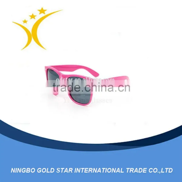 Pink Plasticsunglasses Foldable Plastic Sunglass Plastic Sunglasses