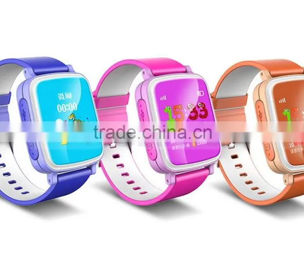 Colorful 1.44inch Screen Kids Phone Wrist Watch Mobile Phone GPS Child Locator Watch photo-2