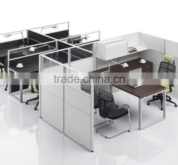 Modern Y Shaped 6 Person Office Workstation,call Center Partition (SZ-WSB326) photo-2