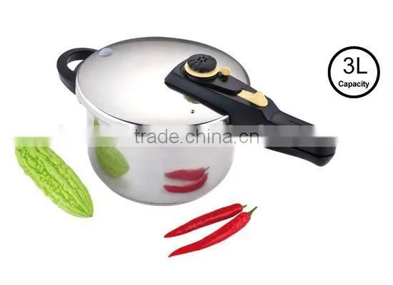Stainless Steel Pressure Cooker 6L