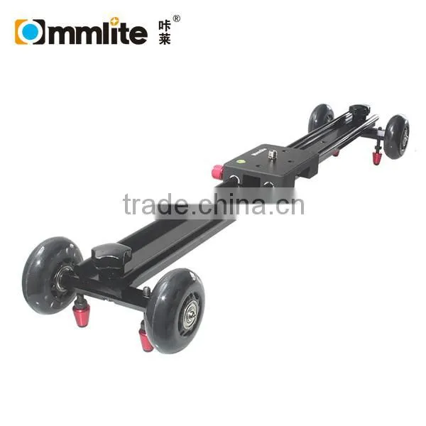 Commlite 2nd Generation 100% Aluminum Alloy Sliding-pad Video Track Slider Dolly Slider Video Stabilizer System