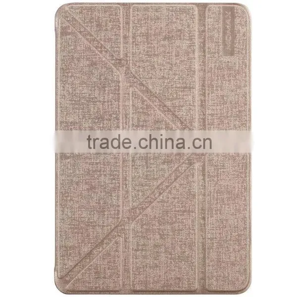 Luxury Momax Folding Leather Transparent PC Tablet Cover For IPad Pro 9.7 Smart Sleep Flip PU Leather For IPad Pro 9.7" TB-0360 photo-2