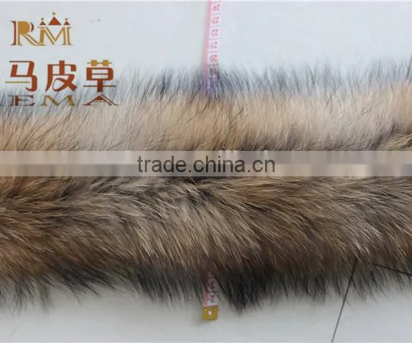 2016Good Quality Fur Strip/Raccoon Dog Fur Trimming/Jacket Fur Collar photo-2