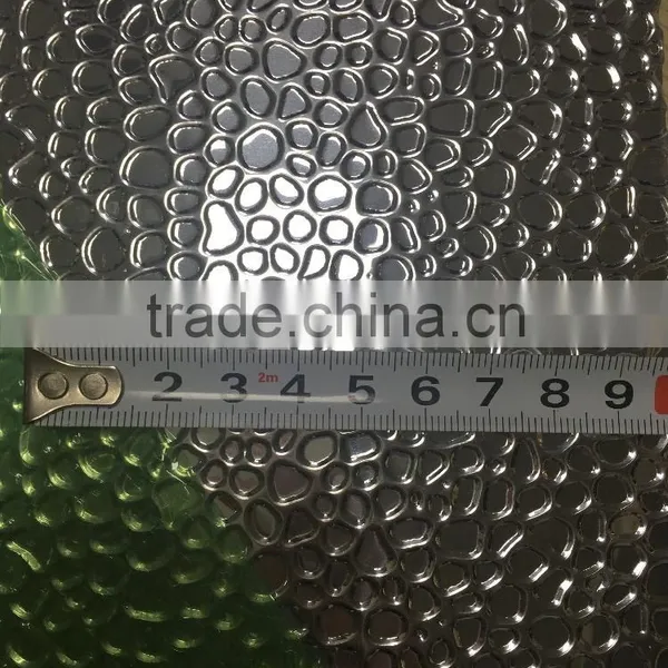 1060 1100 0.7mm Aluminum Hammered Reflective Mirror Sheet