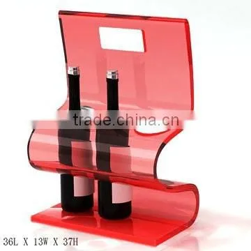 Wall-mounted Acrylic Wine Rack photo-3