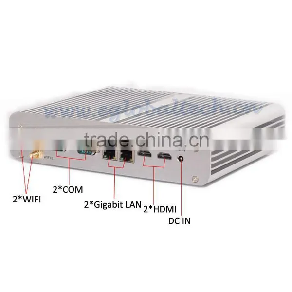 8GB RAM 128GB SSD 1TB HDD Small Server 2 Gigabit Lan/HD MI/COM Core i3 5010U12V Gaming PC Intel HD5500 Fanless Mini PC Windows7 photo-6
