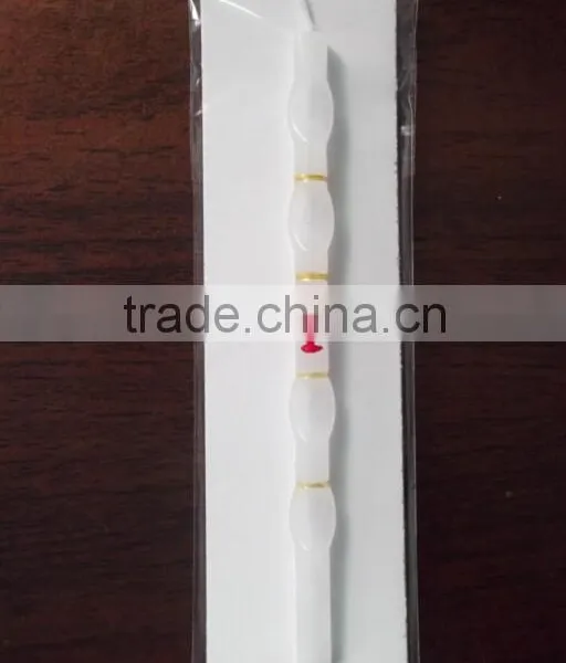 Smokeless and Drippless Paraffin Wax White Decorative Birthday Candle photo-3