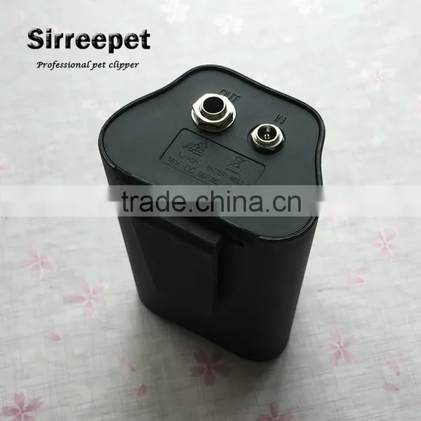 80W Professional 2-speed Cordless Rechargeable Lady Electric Horse Clipper With 10w 70mm Wide Blade photo-2