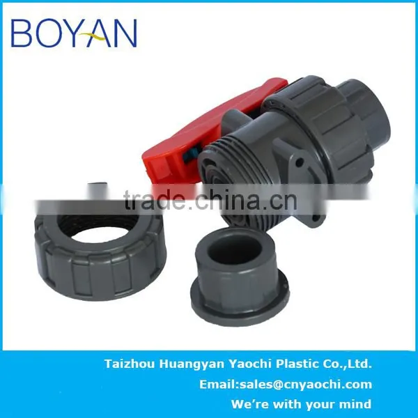 BOYAN Pvc Trunnion Double Union Ball Valve photo-6