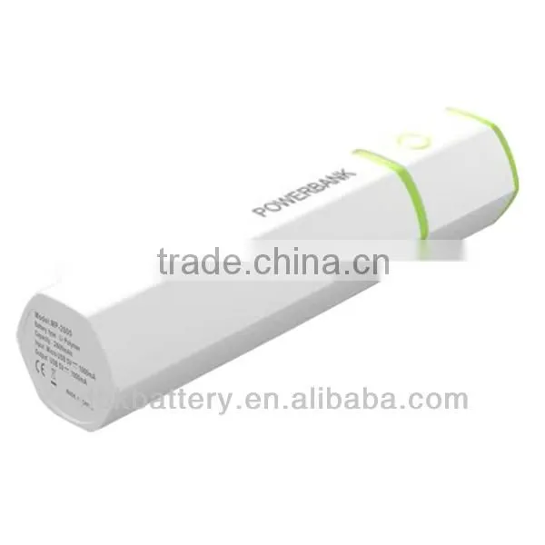 2600mAh Moblie Power Bank MP-2600 2.1V Output Power Station
