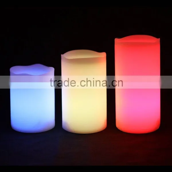 High Quality Remote Control Led Light Candle With Colorful Lights photo-2