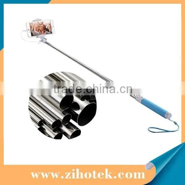 2015 Newest Design Good Quality Extendable Mini Monopod Foldable Selfie Stick With Trade Assurance photo-2