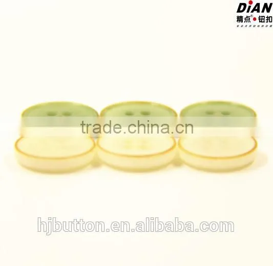 2016 DIAN Garment Button Type Corozo Button Fire-polishing Green Color photo-4