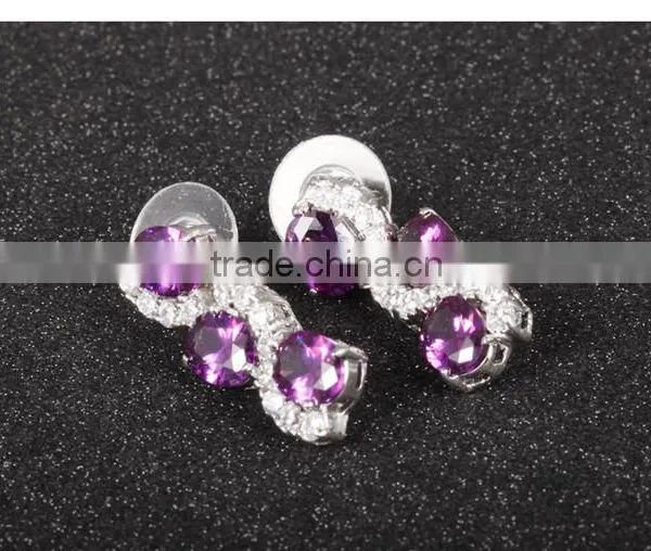 Women Jewelry Fancy Cutting 2016 New Style Design Cubic Zirconia Earring photo-4