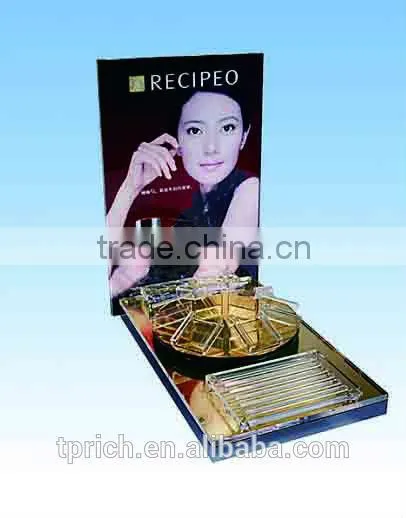 L-shaped Multifunctional Acrylic Cosmetic Display Case photo-2