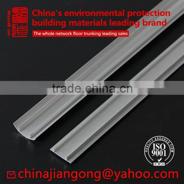 Aluminum Alloy Wire Protection Floor Trunking With Double-sided Adhesive Metal Trunking photo-2