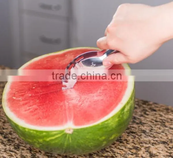High Quality Useful Stainless Steel Watermelon Slicer Houseware photo-3