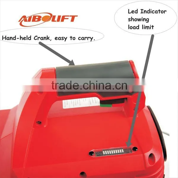 500lbs Capacity 120volt AC Electric Winch Remote Controlled photo-3