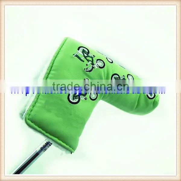 Exclusive PU Leather Magnetic Golf Head Covers for Blade Putter