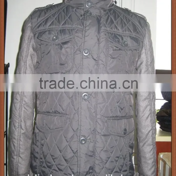 quilting padding jacket for men