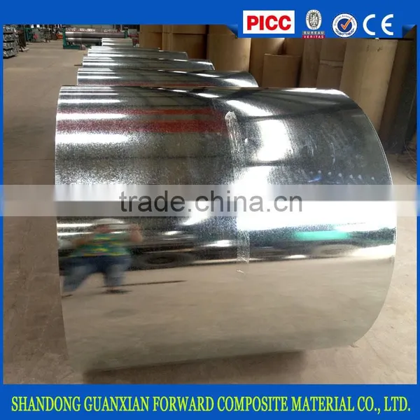 0.12mm~0.80mm Hot Dipped Galvanized Steel Coil / Sheet / Roll GI For Corrugated Roofing Sheet and photo-3