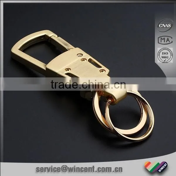 Multi Function Whole Gold Plating Custom Metal Keychain photo-2