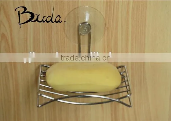 Bouda household metal wire bathroom soap basket soap dish BD-BS20