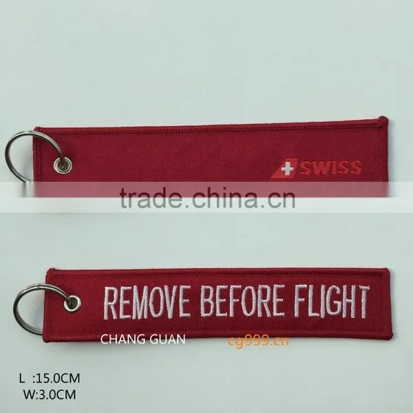The Woven Label Custom Keychain