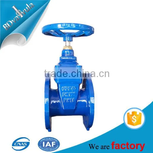 Soft Seal Water Cast Iron Gate Valve Pn16 bs photo-6