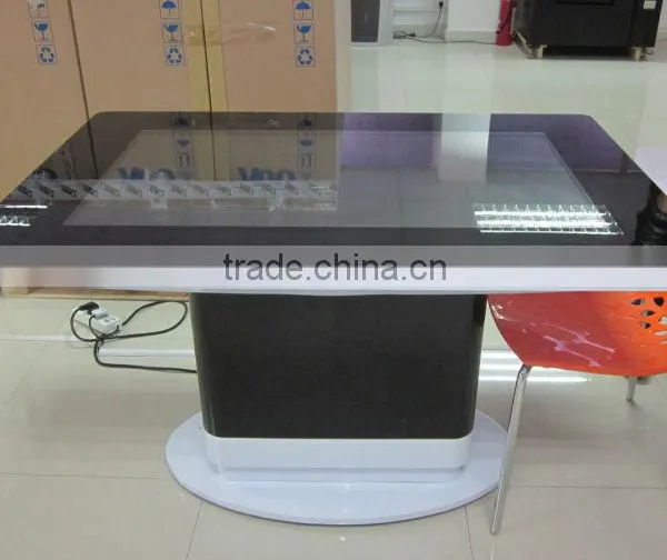 FHD Indoor 42inch IR Multi Touch Table Kiosk, Conference Table for Information