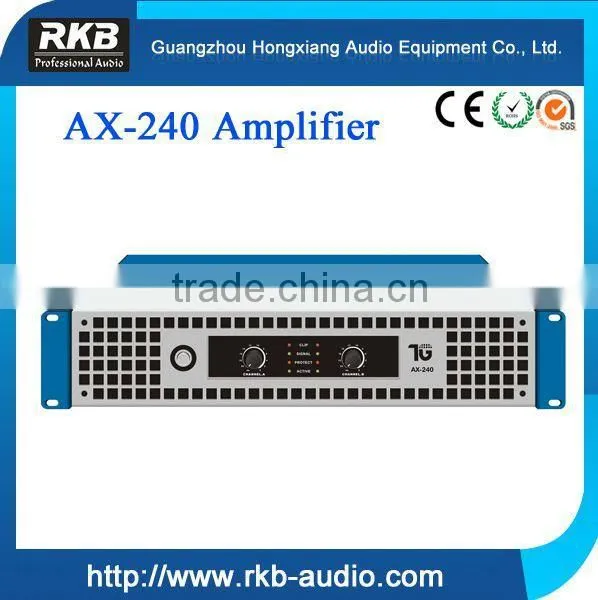 AX-240 2 Channal dj Power Amplifier photo-2