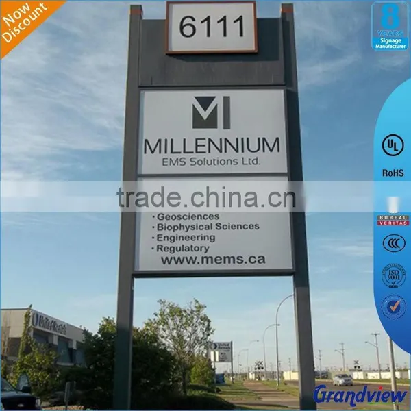 High Quality Street LED Signage With Pillar photo-6