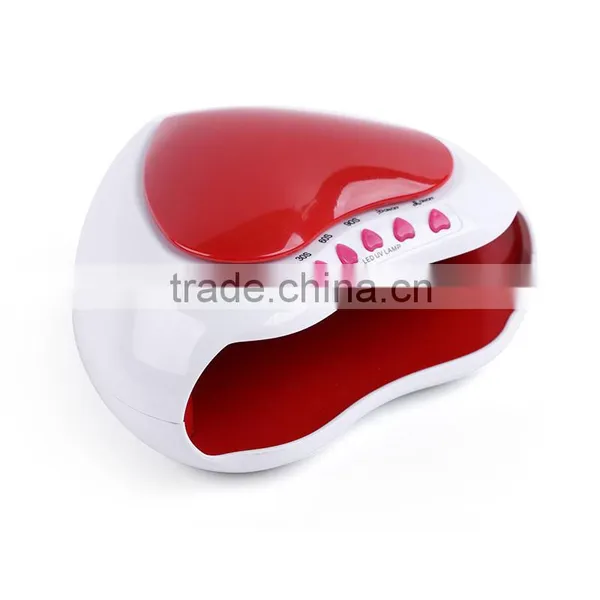 Heart-shaped Led uv Nail Lamp Hot-sale Product photo-4