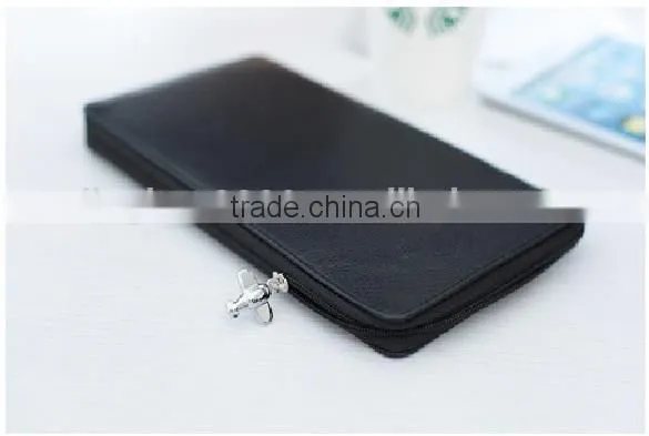2016 Fashion Design Bag Business Organizer Holder Case Leather Travel Card Holder photo-2
